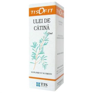 Ingrediente TISOFIT - Ulei de catina: Vitamina C, carotenoide, vitaminaB, PPE, provitamina D, lipide (gliceride ale acizilor grasi: oleic, linoleic, linolic), triterpene.